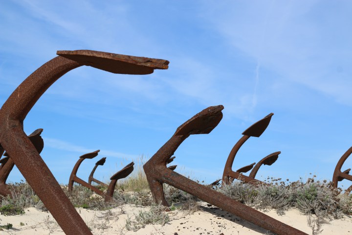 Portugal; Algarve; Barril; anchor graveyard